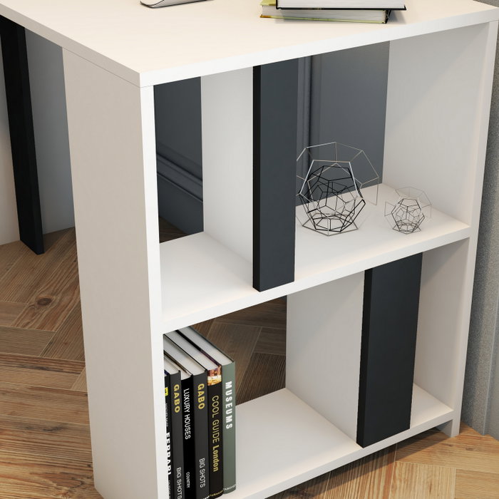 Hanah Home Lima - Blanco, Antracita Hanah Home Lima - Blanco, Antracita